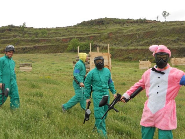 Paintball con 100 bolas en Nájera